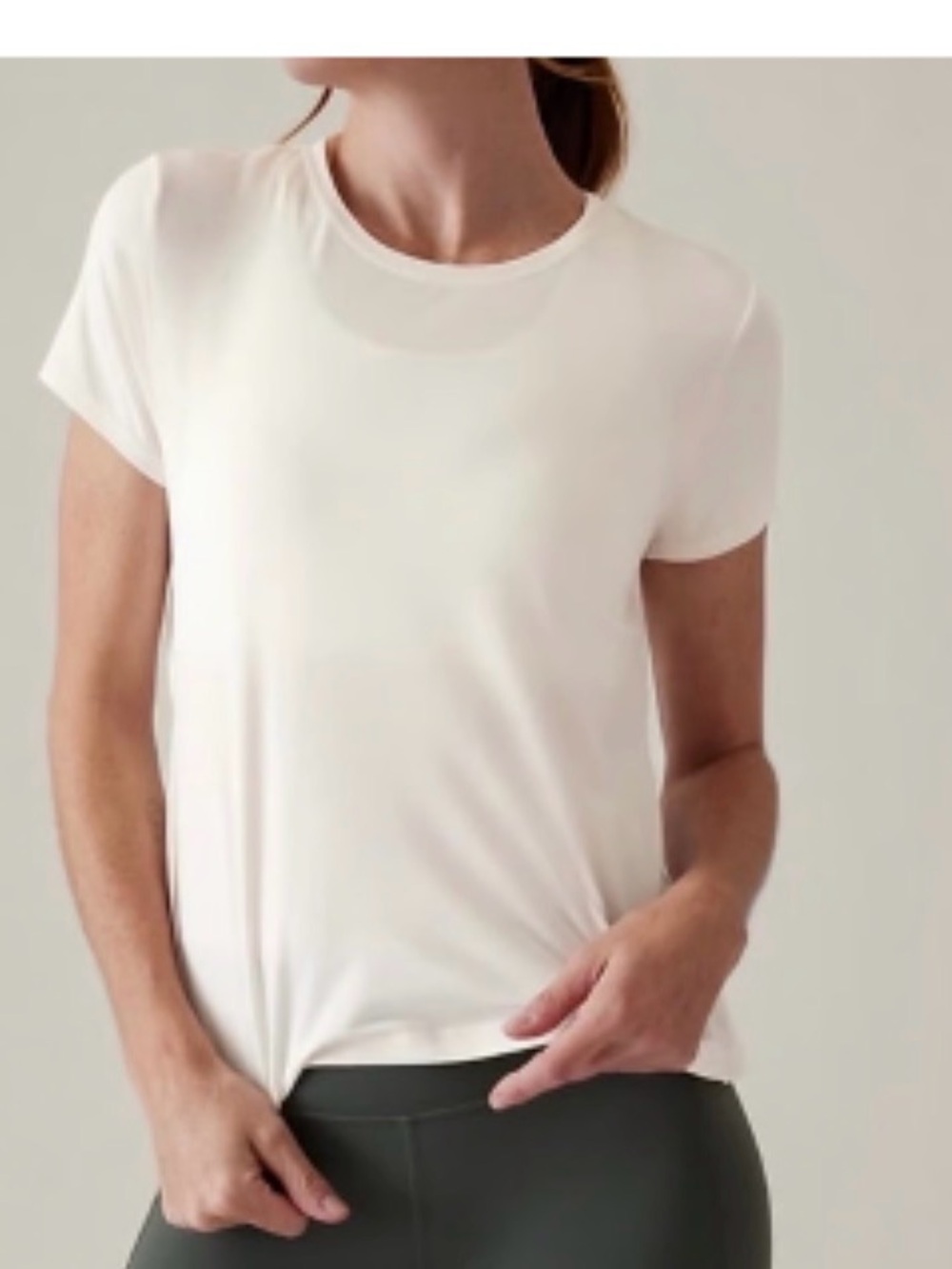 Athleta Air Out Clinch Tee Large